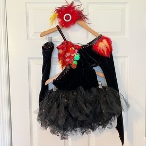 Glamour Costumes Jazz Tap Musical Theater Dance Competition Solo Costume Latin